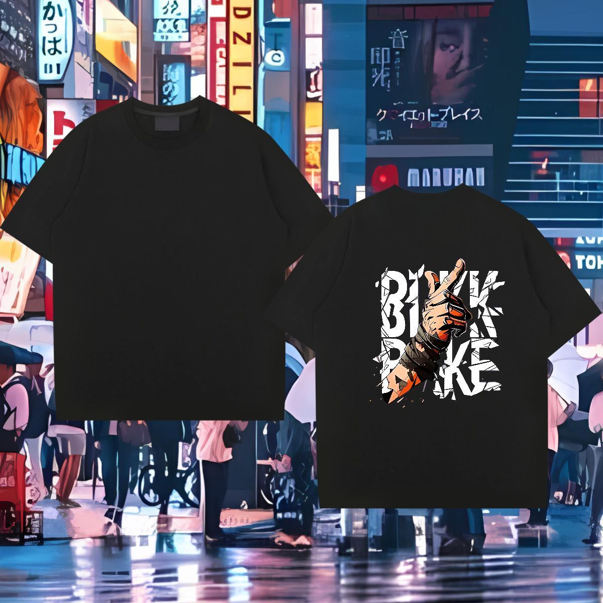 Customized T-Shirts for Men hands Top Tees 230g 100% Cotton Hip Hop Comfortable Asian Size Breathable Tshirts