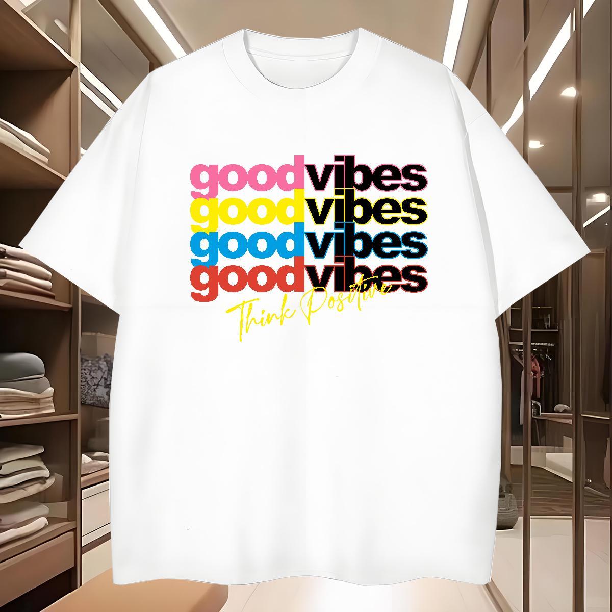 New T-Shirts letter Tops Tees 230g 100% Cotton Home Outdoor Cool DIY Logo Oversized Breathable Short Sleeve Men Clothes T-Shirt