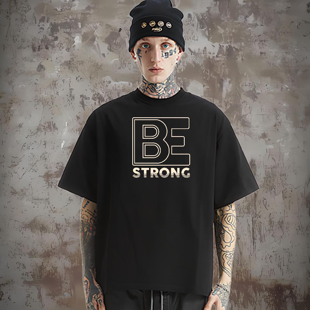 2024 Designer T-Shirts for Men letter Tees 230g Cotton Casual Daily Wear Loose Fit Oversized 3XL 4XL O Neck Short Sleeves Tshirt for Man Woman
