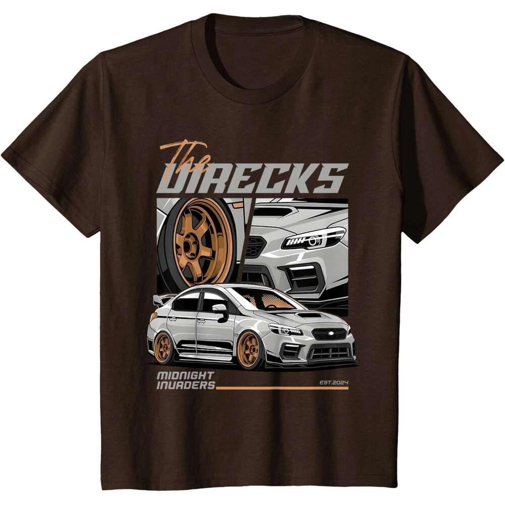 Mens T shirt Vintage Japanese Midnight JDM Ride Legendary Race Car T-Shirt shirts tshirt graphic tee Casual tops summer clothes Short sleeve