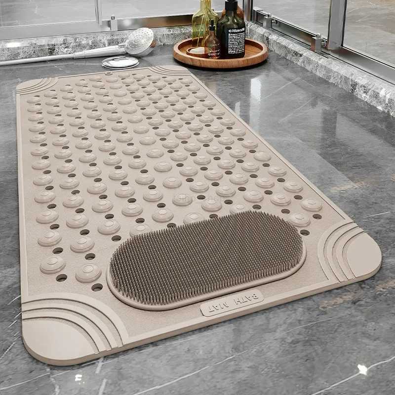 Hotel Quality Shower Mat for a Non-Slip Experience Luxury Anti-Slip Bath Mat with Suction CupsXJ240807