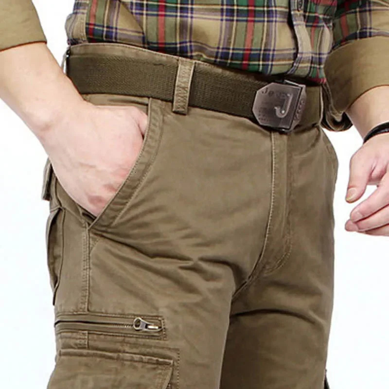 Men Clothes Jeans Tactical for Man Cargo Pants Training Work Trousers Loose Pant Big Size Mens Overalls Sweat Jogging Banding 240806
