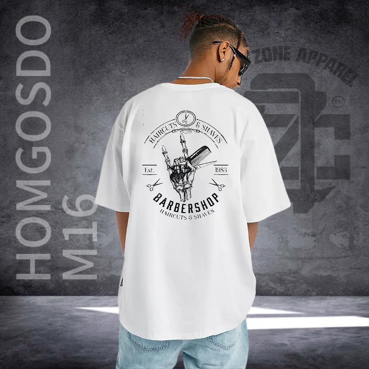 2024 DIY T-Shirts for Men hands Top Tees 100% Cotton 230g Spring Summer Wholesale DIY Printed Pure Cotton Men Clothes T-Shirt