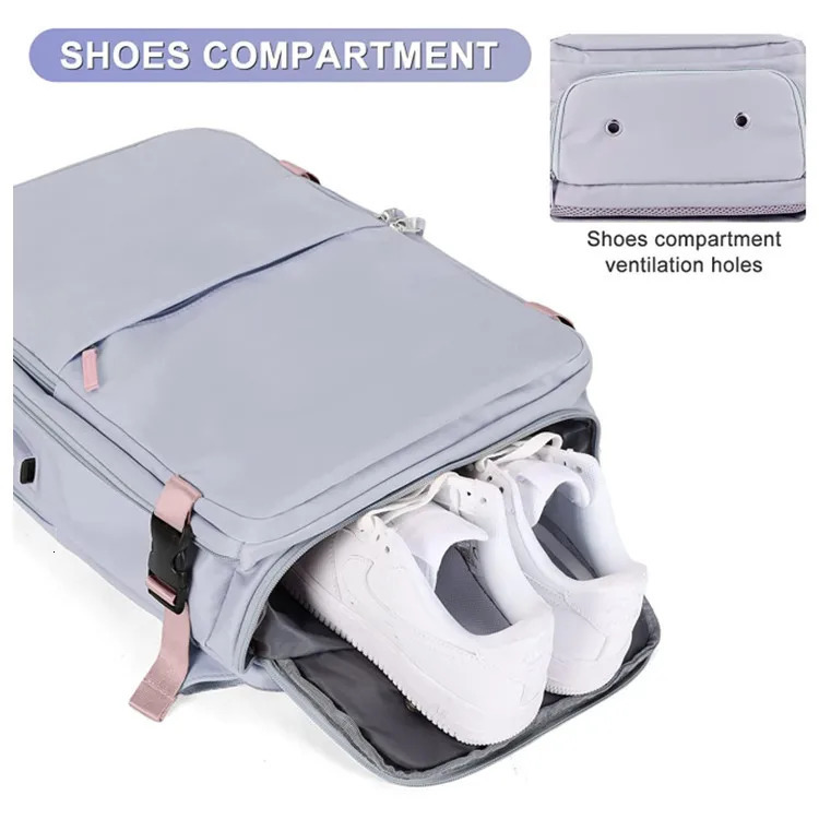Female travel backpack carry on TSA approved laptop flight university nurse bag leisure day 240807