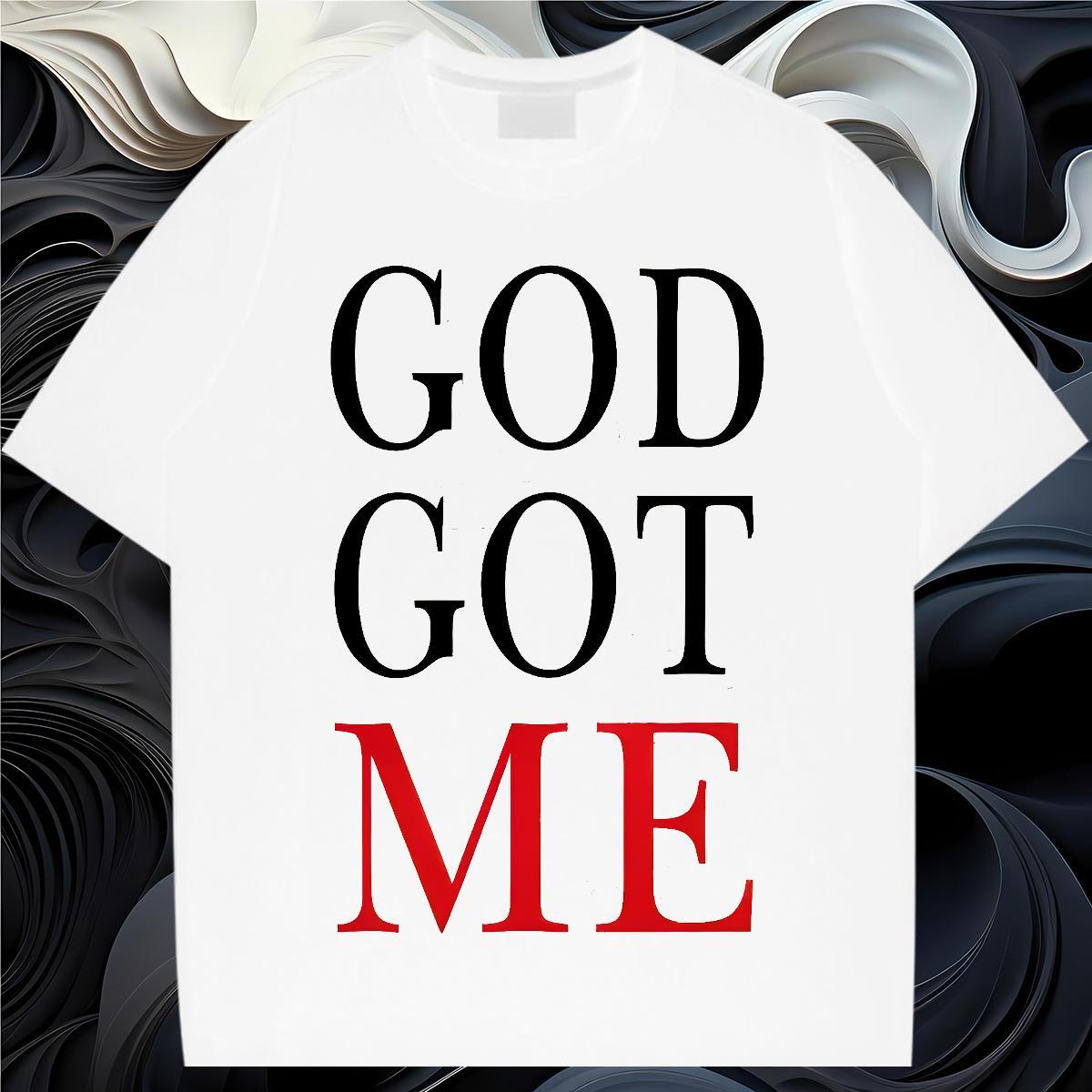 New Arrival T Shirts Men letter Clothes 230g 100% Cotton Anime Printing Street Popular DIY Printed Crew Neck Men Clothes T-Shirt