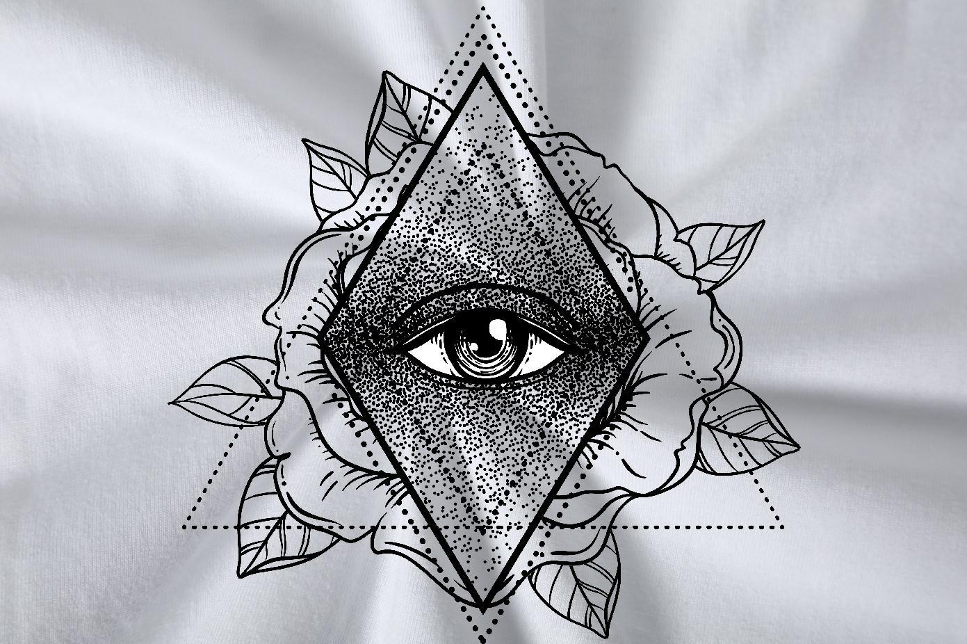 Wholesale T-Shirts for Men eye of the devil Tshirts 230g 100% Cotton Casual TOP Quality Anime Short Sleeve Soft Men Tops Tees