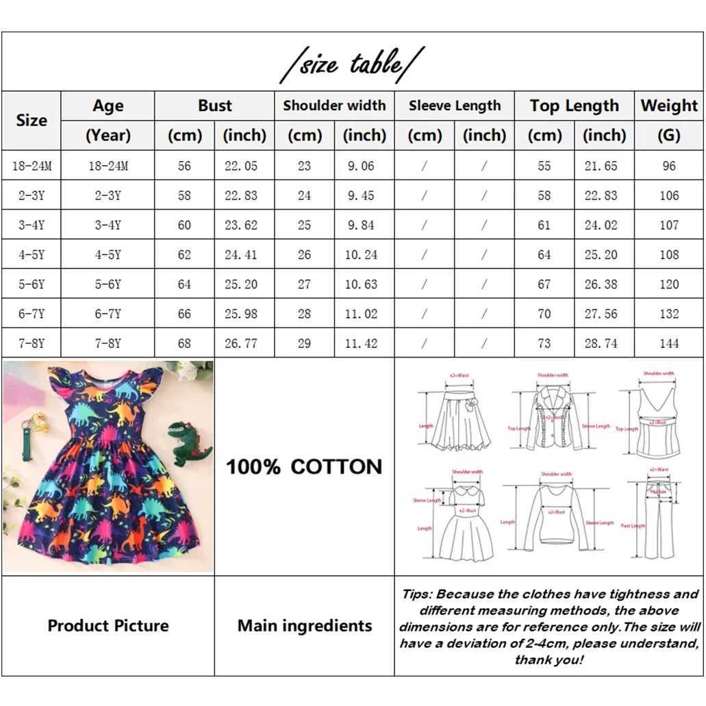 2024 Summer Dress Childrens Girls Dress White Koala Short Sleeve Casua Fashion Birthday Girls Dress 2 3 4 5 6 7 8 Years OldW240720