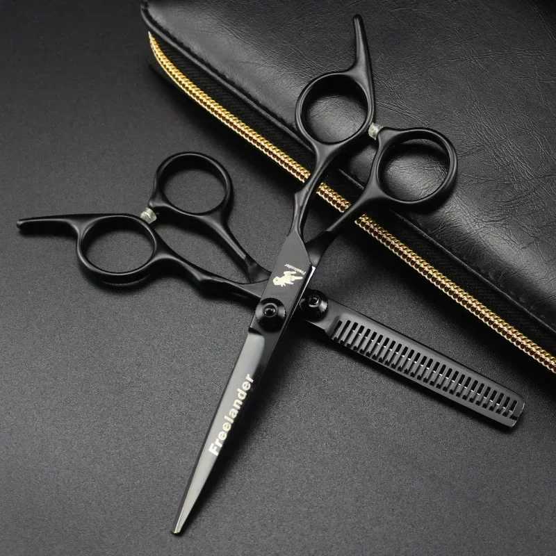 6 Inch Hair Scissors Hair Thinning Cutting Clipper Barber Scissor Hair Shears Professional Barber Shop Hairdressing ScissorsXJ240807