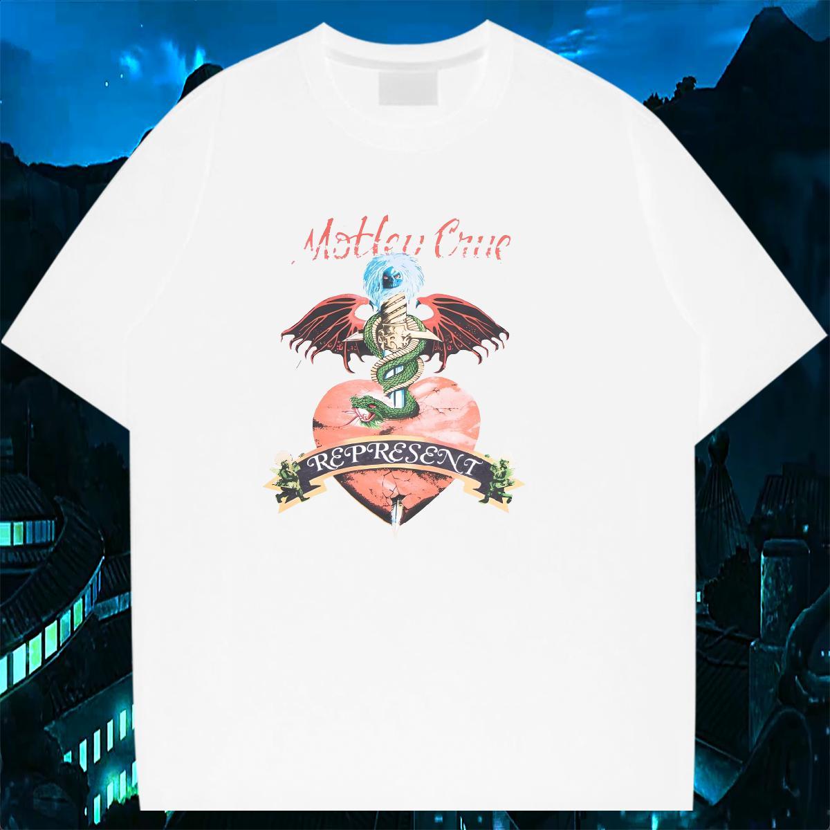 Designer Fashion Man T Shirts skull Clothes 230g Cotton Anime Printing Street Unisex Oversized 4XL Breathable Short Sleeve Men Tshirts