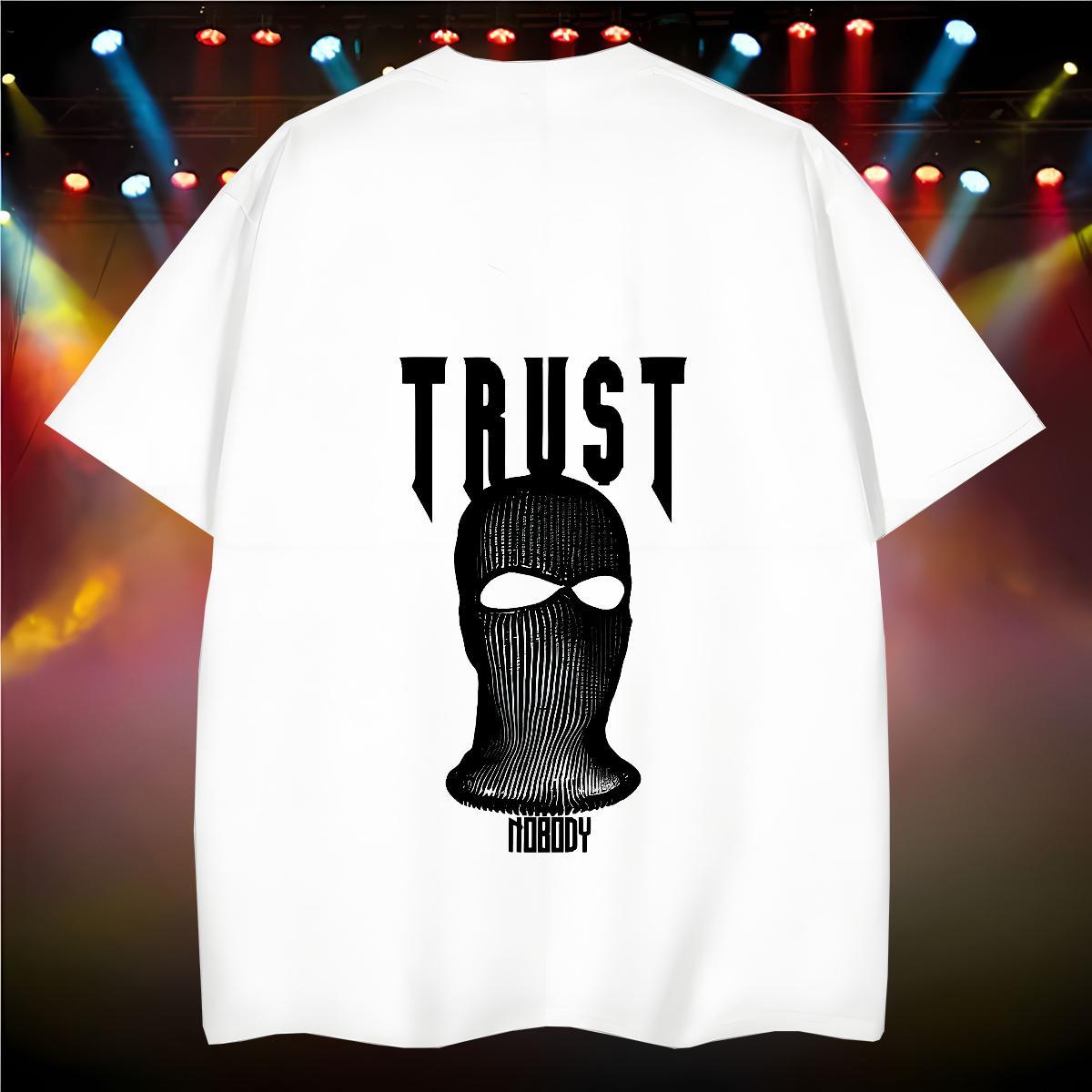 Custom Men T Shirts letter Tops Tees 230g Pure Cotton Outdoor Cool Design Cartoon Print Breathable Short Sleeve Mens Tshirts