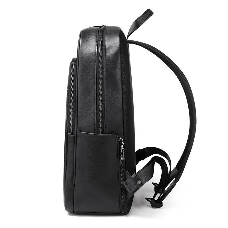 Mens vegetable tanning blackhead layer cowhide Korean mens backpack leather casual computer bag 240807