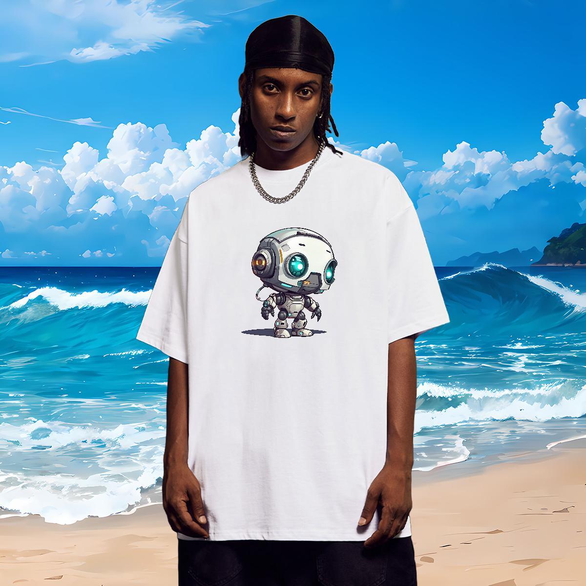New Designer T-Shirts ET Clothings 100% Cotton 230g High Street Hip Hop Popular Custom Anime Breathable Short Sleeve Tshirt for Man Woman