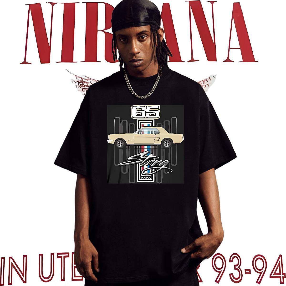 New Arrival Men T Shirts car Wear 100% Cotton 230g Hip Hop Street Unisex Custom Anime Round Neck Short Sleeve Men Tees