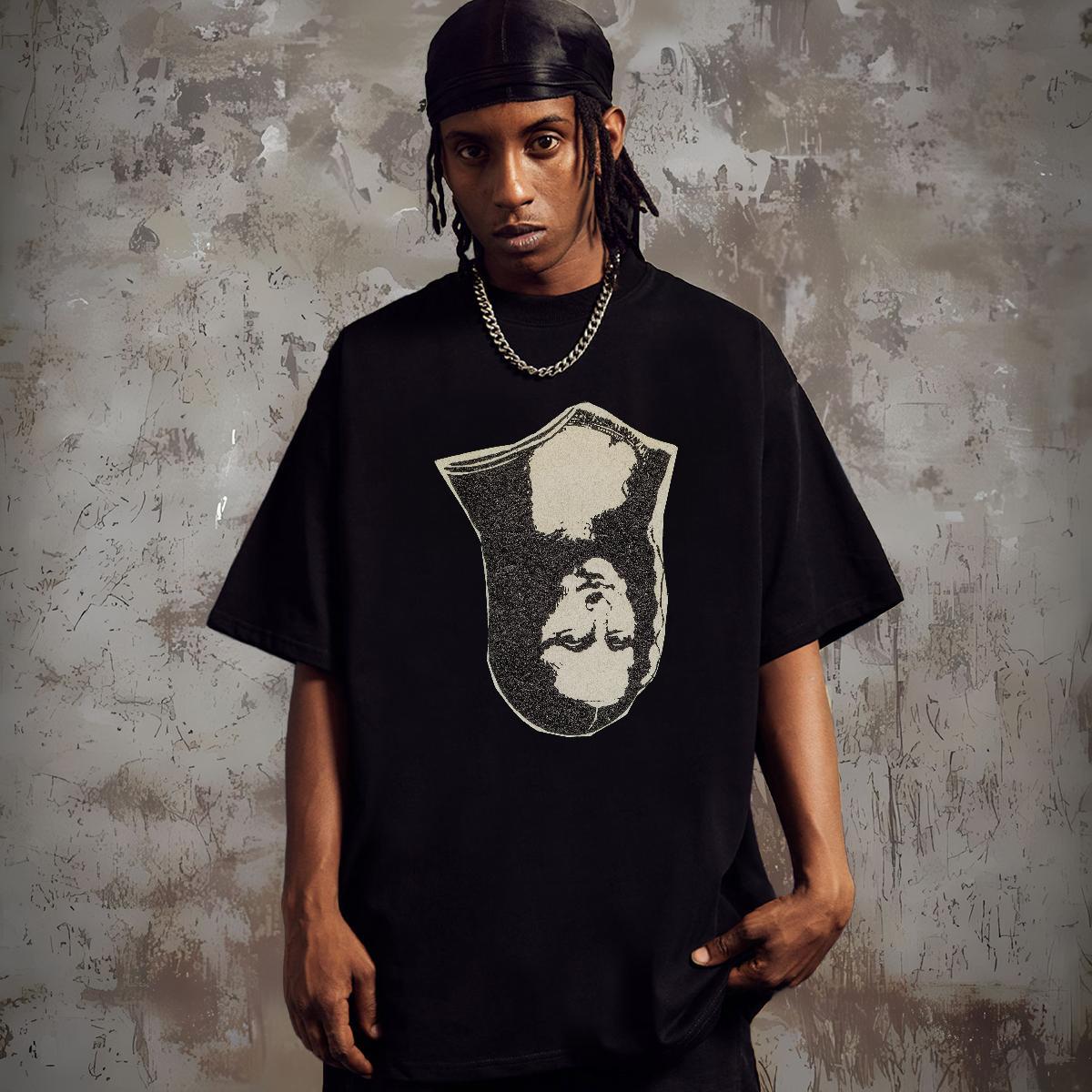 DIY Customized Men T Shirts women Tops Tees 230g Pure Cotton Casual Loose DIY Anime Short Sleeve Soft Men Tops Tees