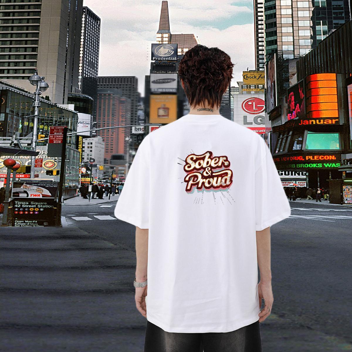 Fashion Design T-Shirts letter Tops Shirt 230g 100% Cotton Summer Casual Comfortable Asian Size Pure Cotton Tshirts
