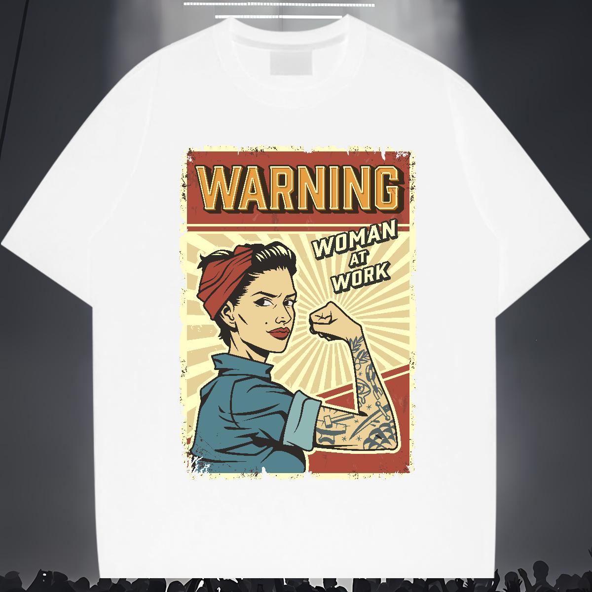 Free Shipping T Shirts Men portrait Tees 230g Cotton Street Wholesale Cartoon Printing L-4XL Breathable Short Sleeve Tshirt for Man Woman