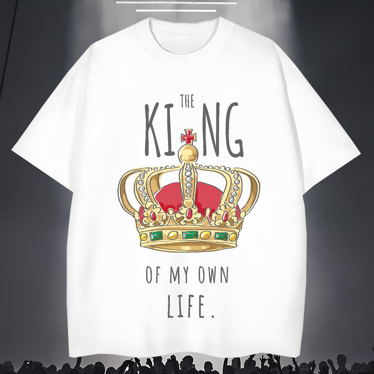Classic Casual T shirt letter Tees 230g Pure Cotton Outdoor Loose Anime Short Sleeve Soft Men Tees