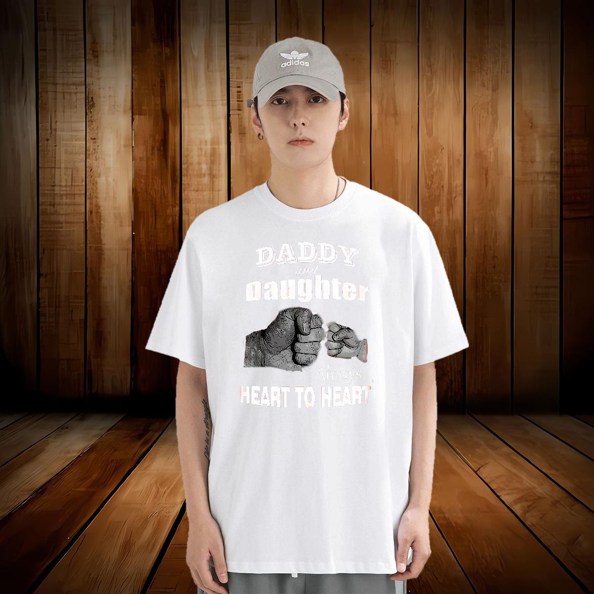 2024 Summer T Shirt For Man letter Polos 100% Cotton 230g Street wear Hip Hop Wholesale Cartoon Printing L-4XL Short Sleeve O-Neck Couples T Shirts