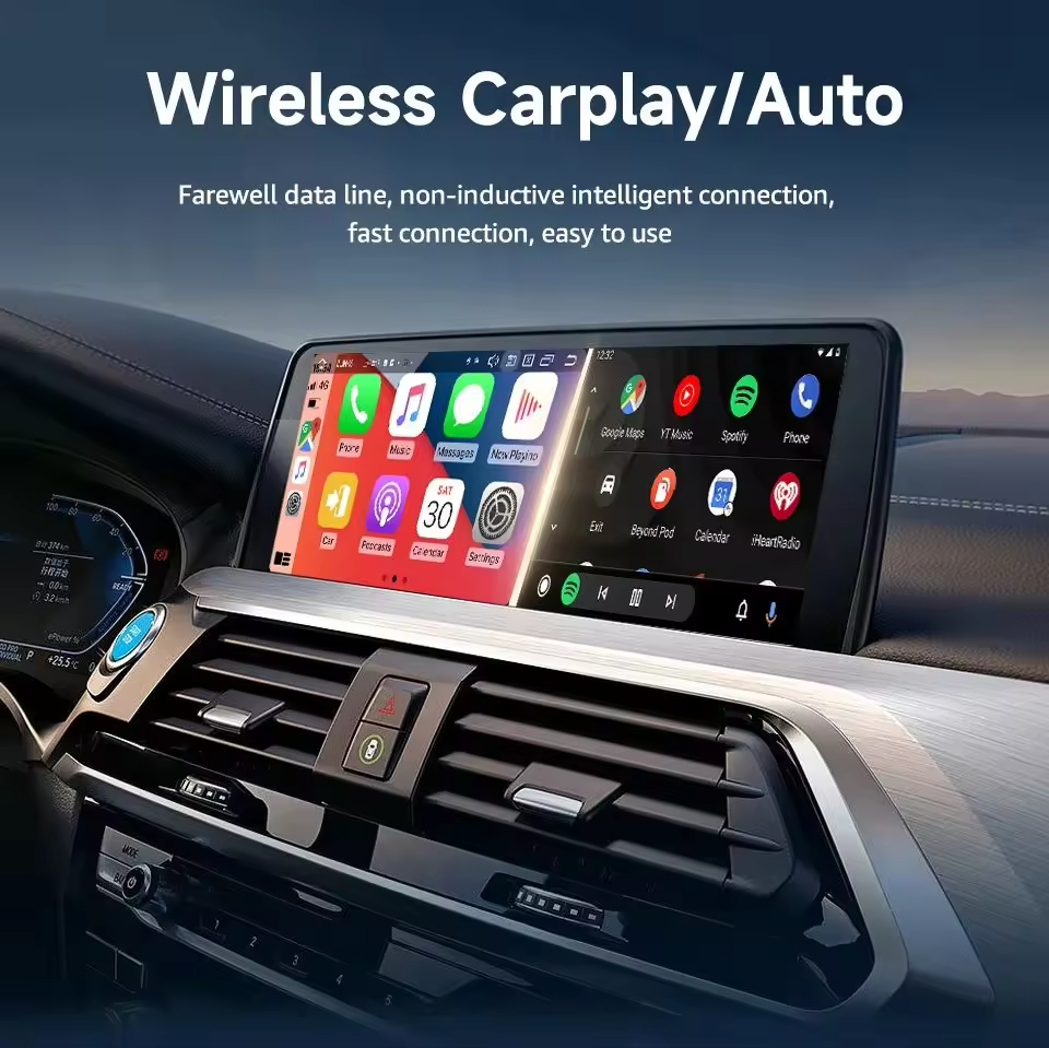CP2B carplay ai box closed android system RK3326 chipset 2GB + 8GB wireless carplay adapter youtube netflix android app car play box