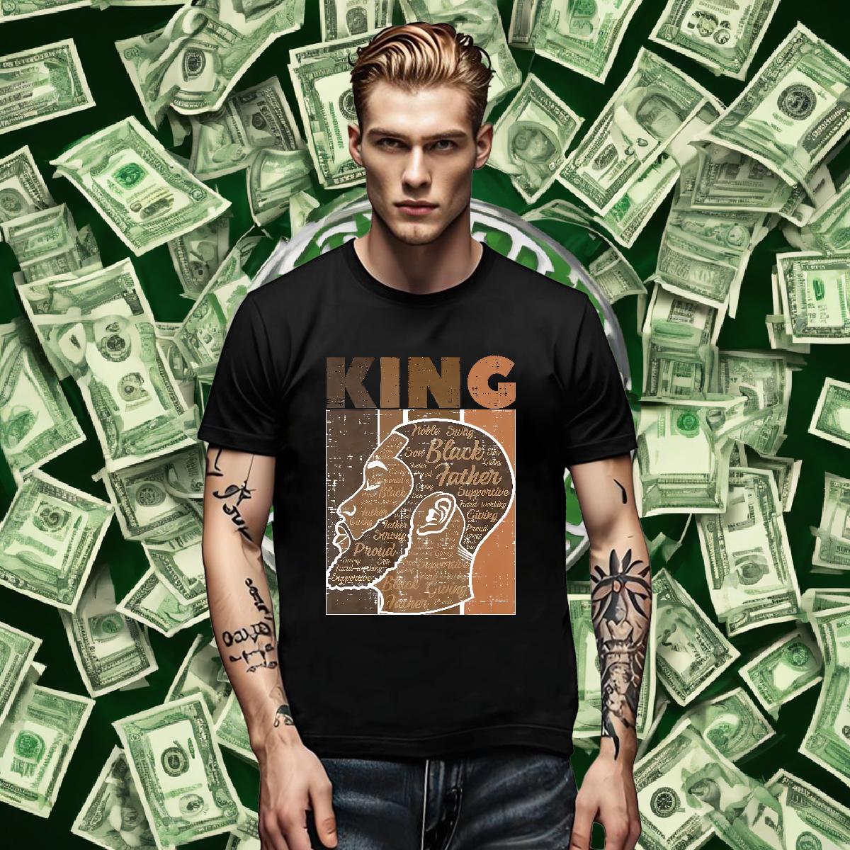 Cool Design T-Shirts for Men XH-730-W 230g Pure Cotton Casual Breathable Tshirt for Man Woman 2024 Summer Skull Top Tees
