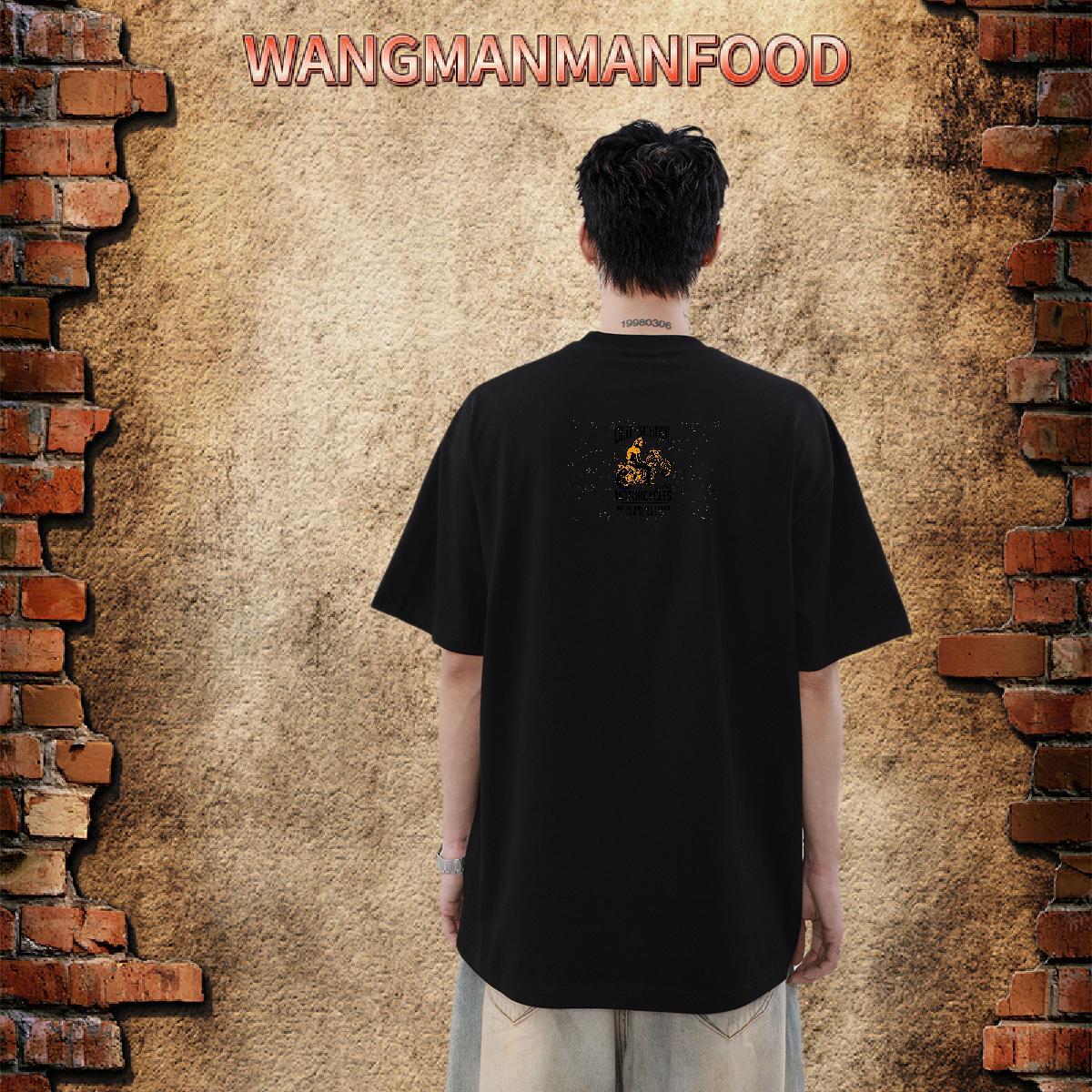 Fashion New T Shirts Men Motorcycle Tee Shirt 230g Pure Cotton Casual Soft Custom Big Size Breathable Soft Mens Tshirts