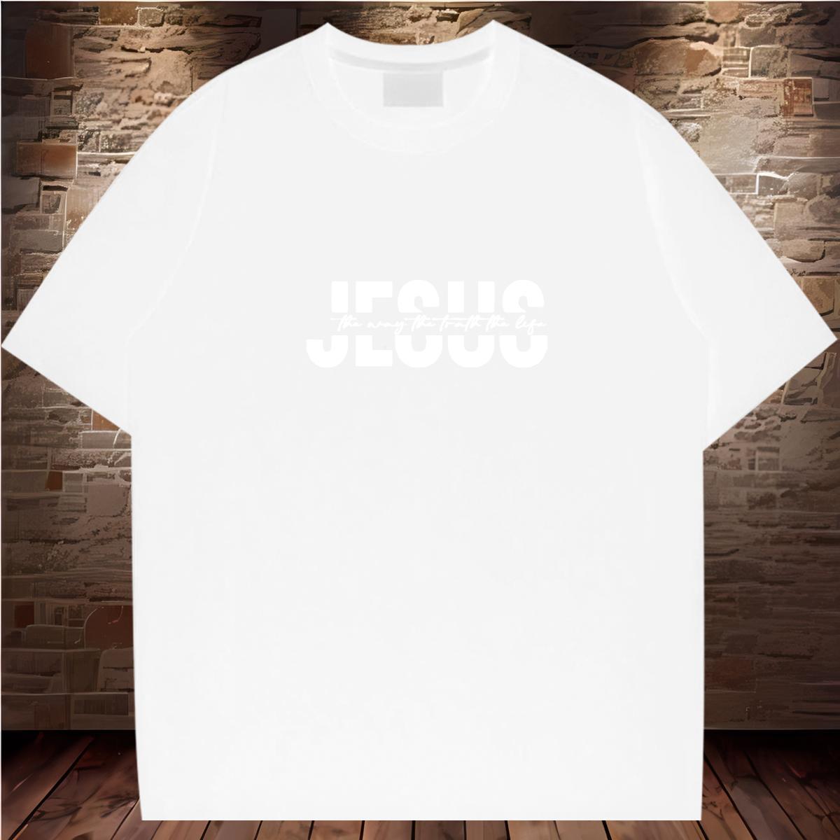 2024 New T Shirts Men letter Tshirts 230g Pure Cotton Casual Daily Wear Comfortable Custom Print Plus Size Breathable Short Sleeve Men Clothes T-Shirt