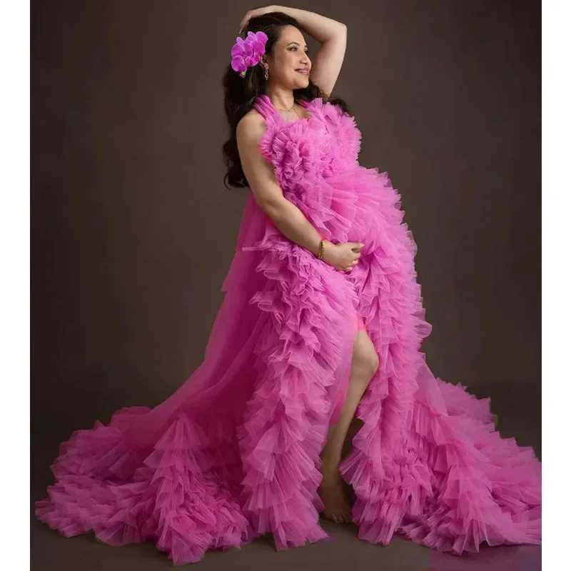 Tulle Maternity Gown Dress Pregnancy Dress For Photoshoot Blush Tulle Maternity Custom Wedding Dress Baby ShowerY240806