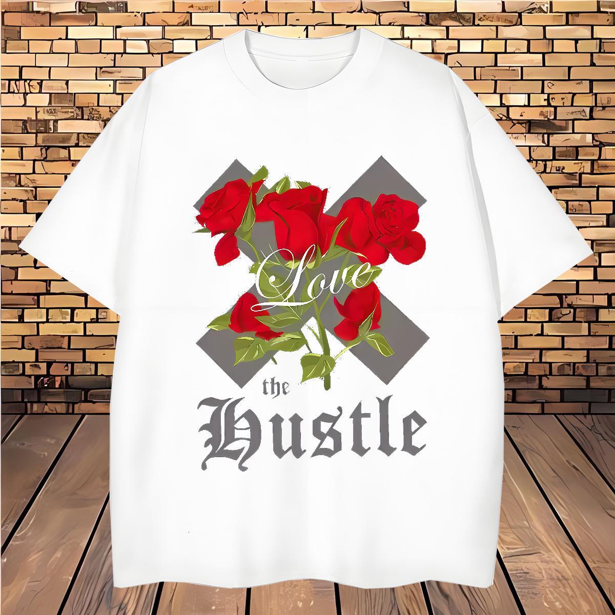 Classic Men T Shirts letter Tops 230g Pure Cotton Summer Casual Soft Custom Anime Breathable Soft Men Tees