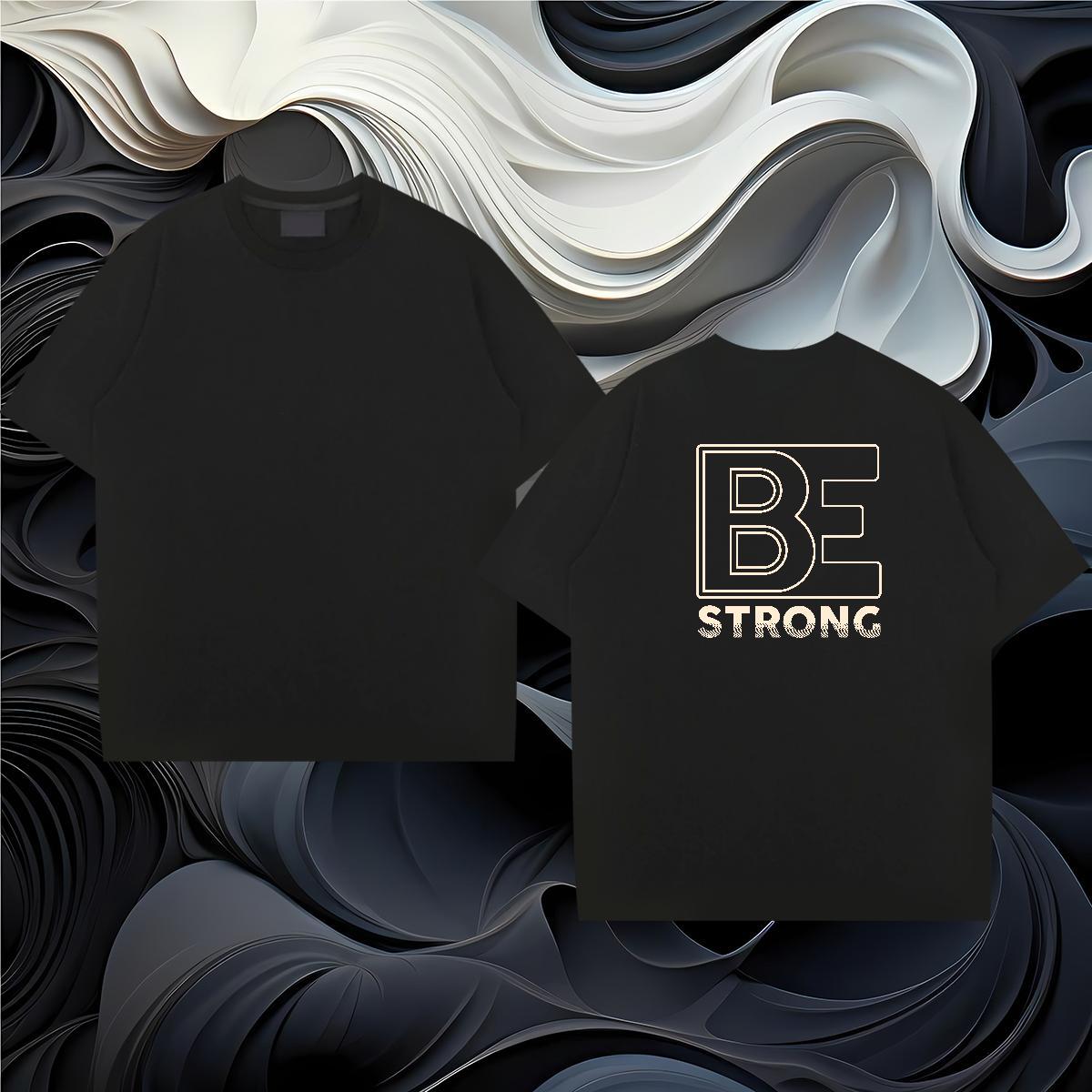 Stylist T-Shirts for Men letter Tee Shirt 100% Cotton 230g Street Wear Popular Custom Big Size Short Sleeve Soft Tshirts