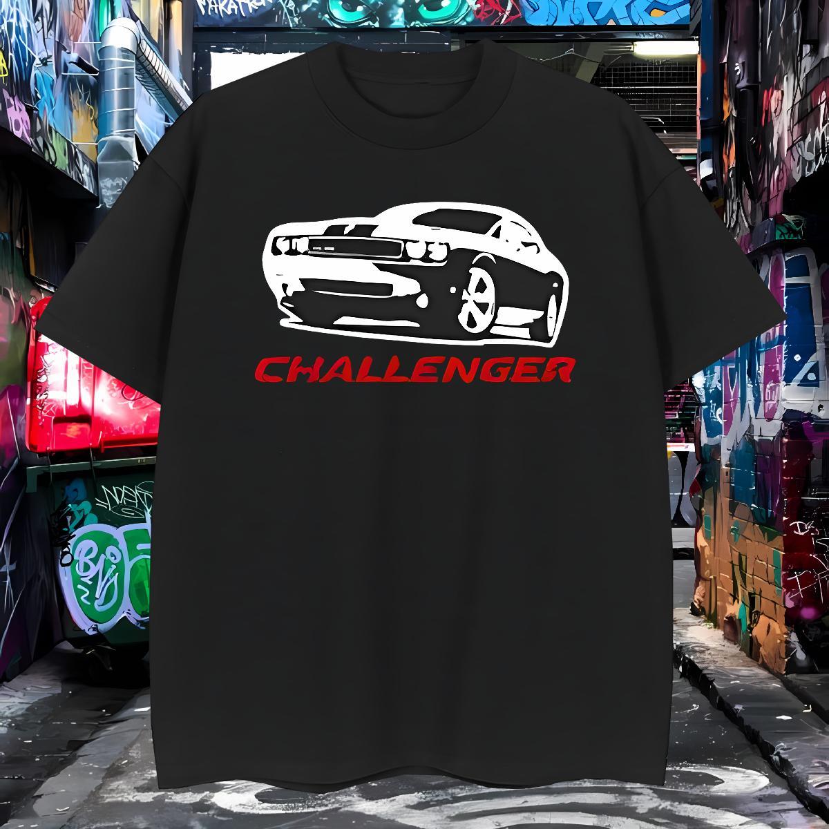Brand T shirt car Tops 100% Cotton 230g Daily Outfit Wholesale Cartoon Print Crew Neck Breathable Tshirt for Man Woman