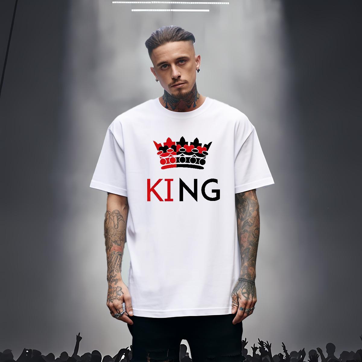 Designer T-Shirts for Men letter Tops Tees 230g Pure Cotton Street Casual Loose Fit Customized Print Breathable Soft Couples T Shirts