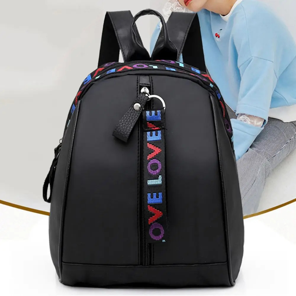 Womens Mini Backpack Oxford Shoulder Bag Teen Girls Multi functional Phone 240807
