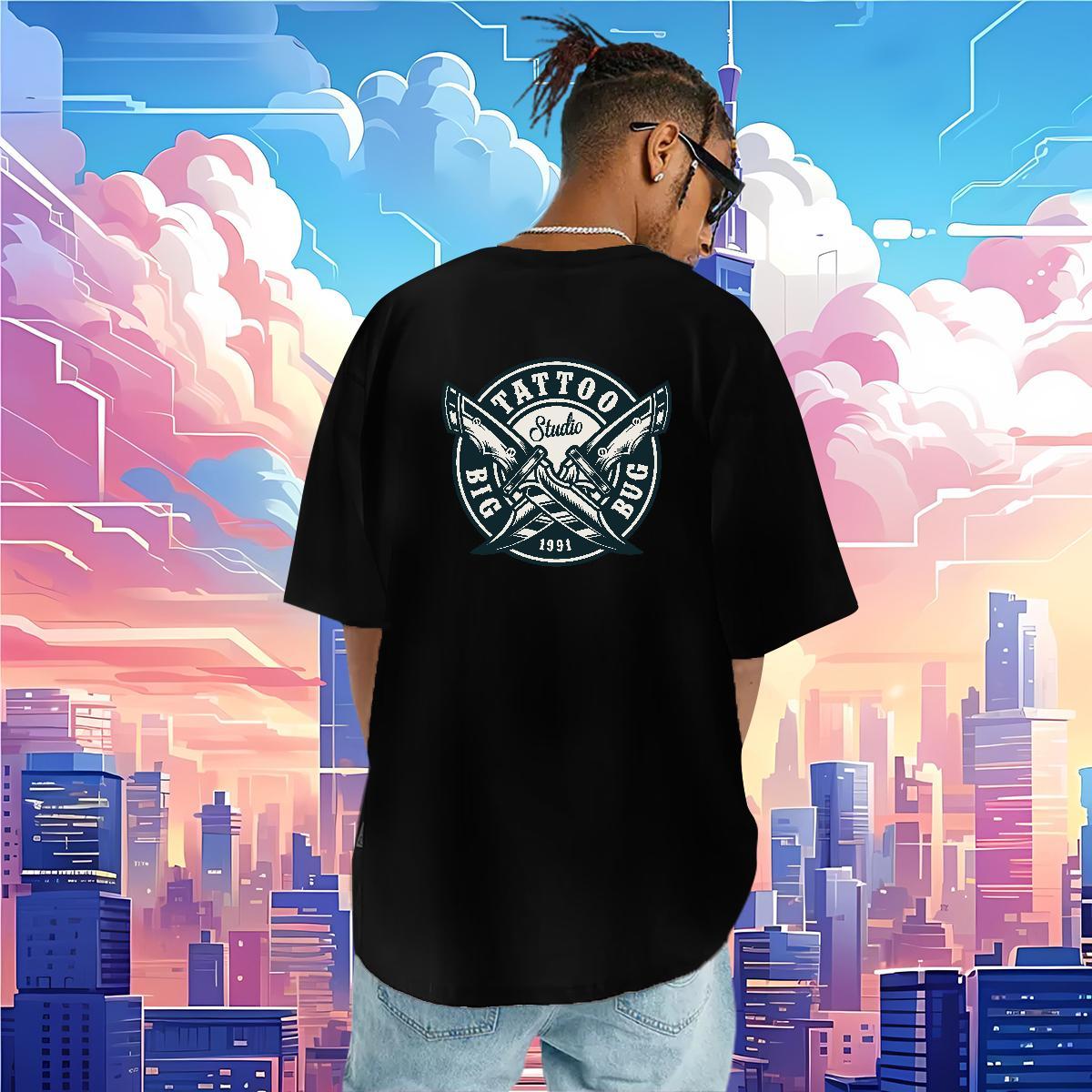 Custom T shirt tool Clothings 230g 100% Cotton Daily Wear Classic Custom Printing O-Neck Short Sleeve Tshirts