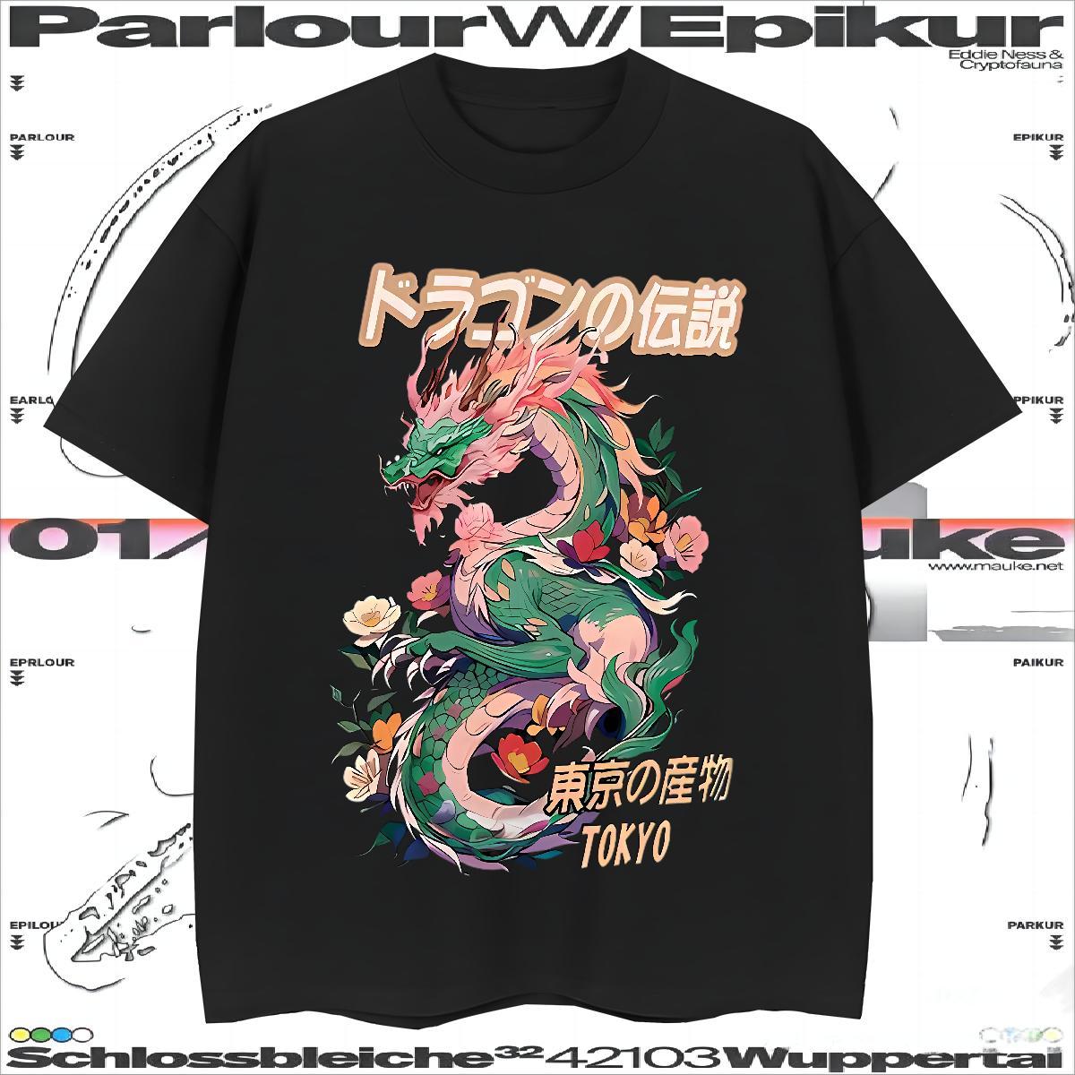 Fashion T Shirt For Man Tops Shirt 230g Cotton Daily Outfit Cool Design DIY Printed Crew Neck Breathable Men Tees