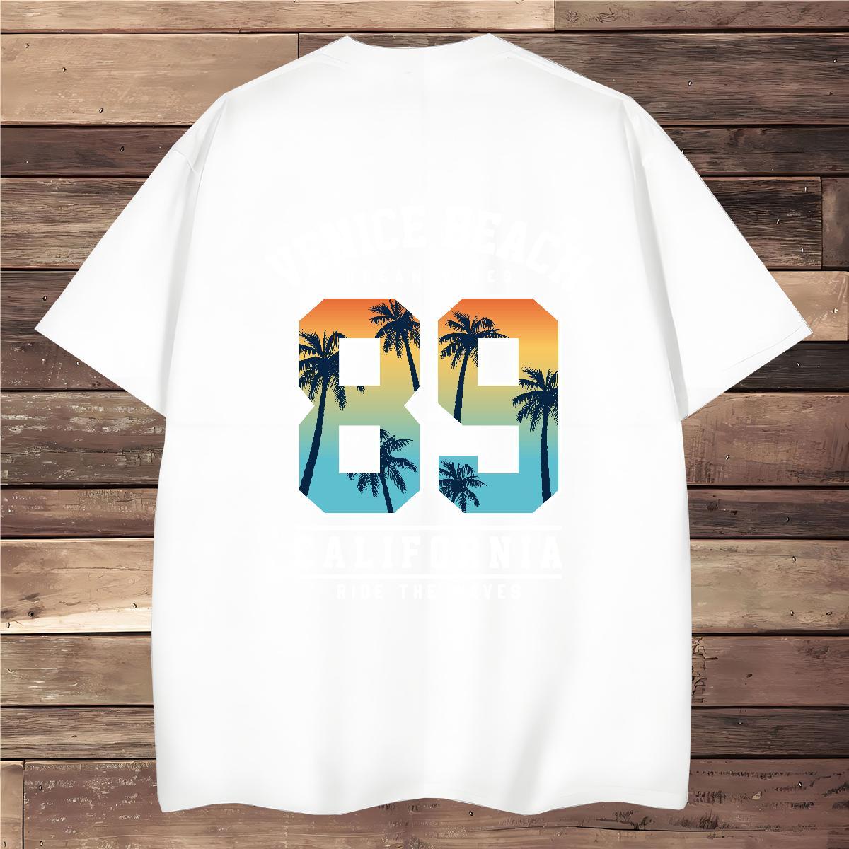 New Arrival T-Shirts for Men letter Clothes 230g 100% Cotton Spring Summer Loose Fit Skull Short Sleeve O-Neck Men Tshirts