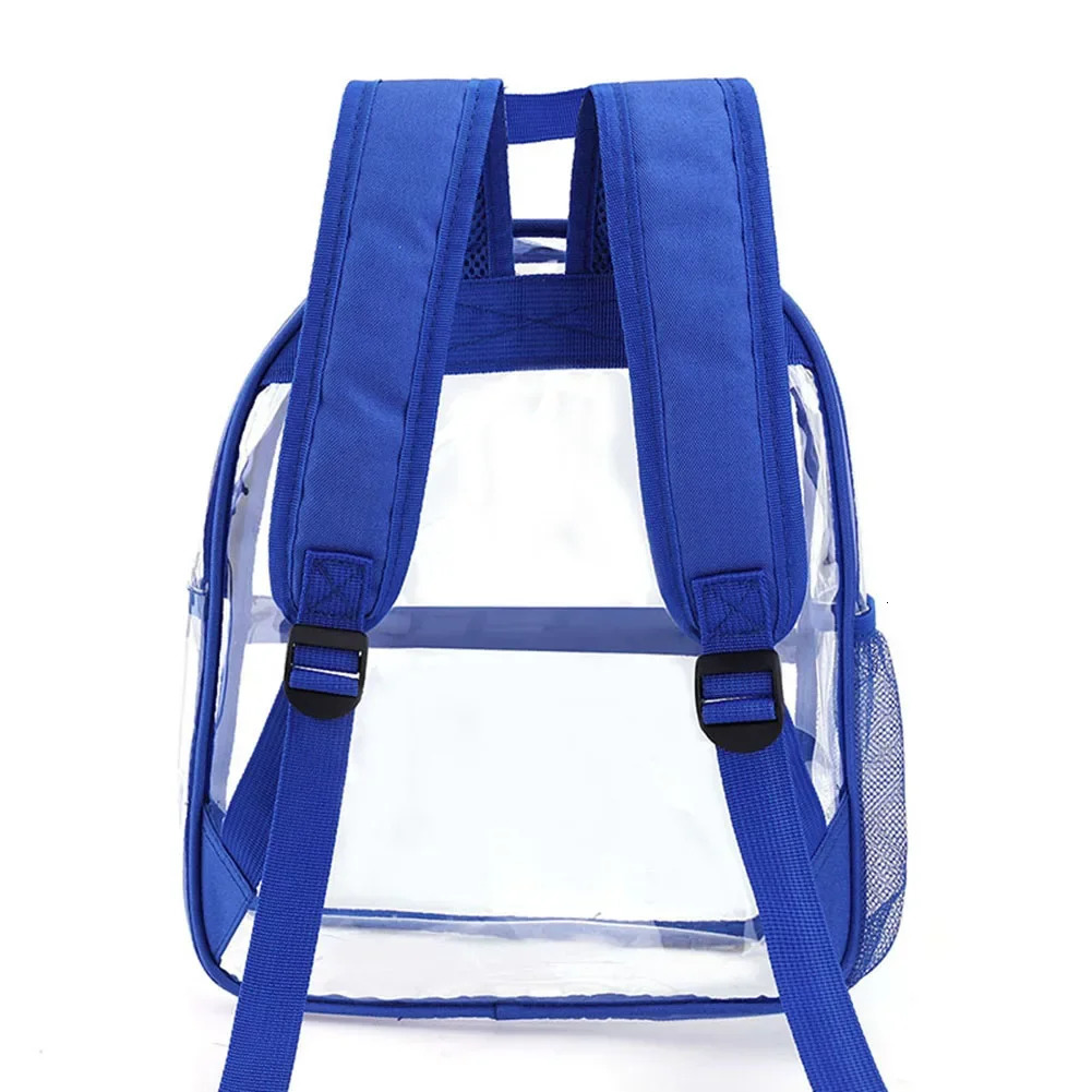 Clear Backpack Stadium approves transparent mini backpacks for mens music concerts sports festivals venue 240807
