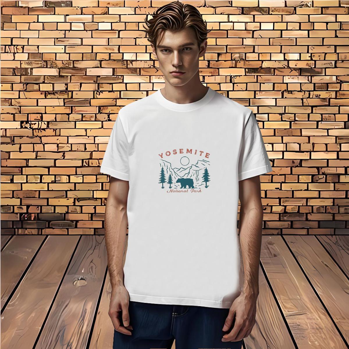 Designer T Shirts Men mountains Clothes 230g Pure Cotton Sports Casual Cool Design Black Oversized O-Neck Short Sleeve Men Tshirts