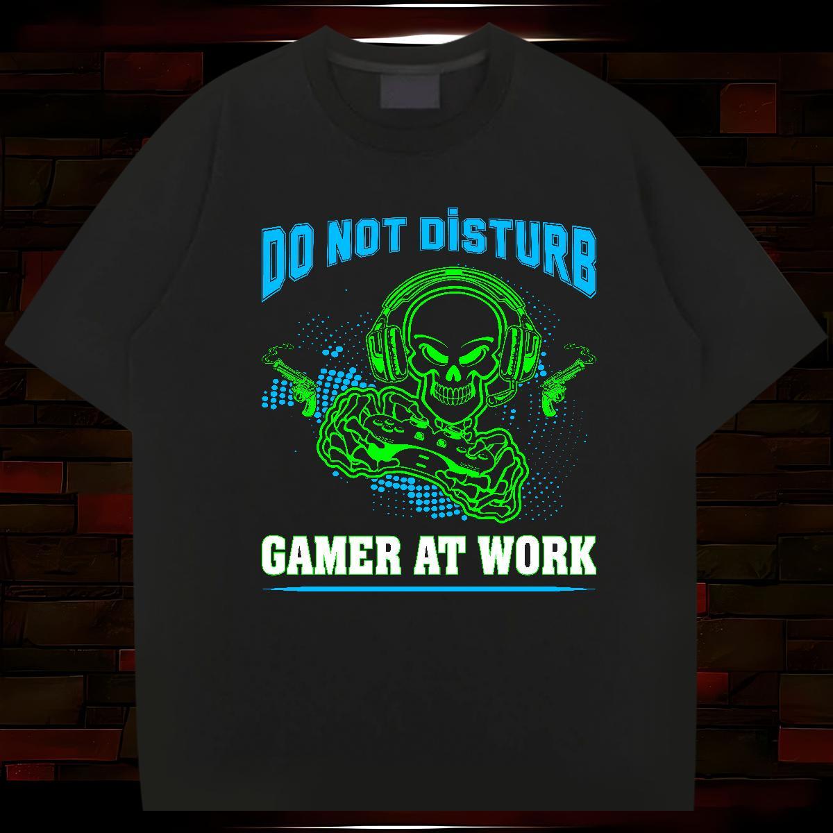 Fashion Men T Shirts skull Tees 230g Pure Cotton Street Casual Brand DIY Printed Breathable Crew Neck Men Tees