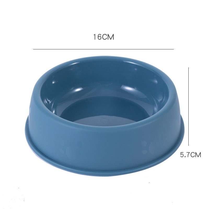 New slip and anti knock single water dog cat food bowl, pet supplies