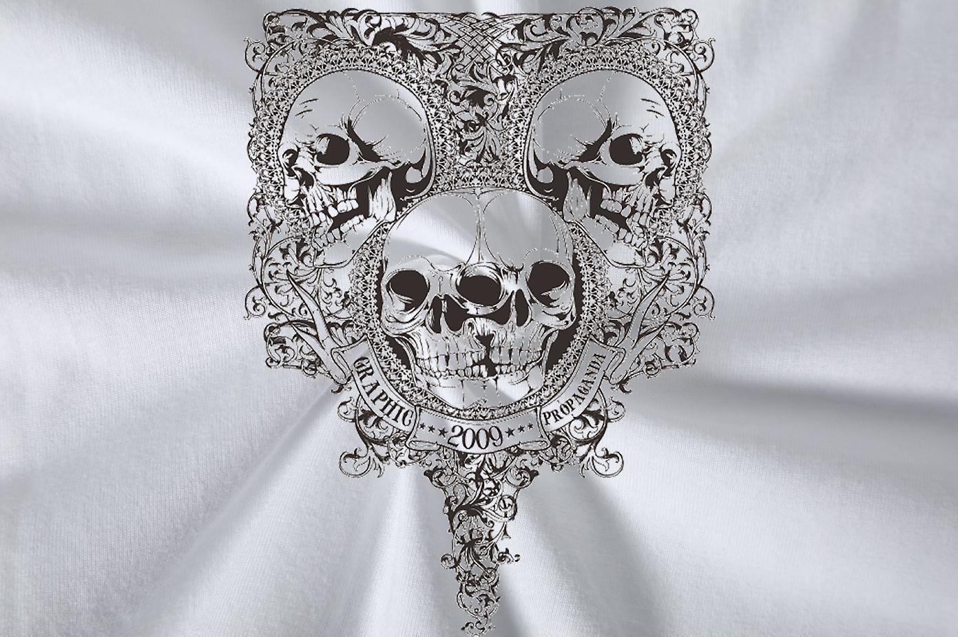 Casual New T Shirts Men skull Tee Shirt 230g 100% Cotton Beach Free Shipping Oversized 3XL 4XL Pure Cotton Men Clothes T-Shirt
