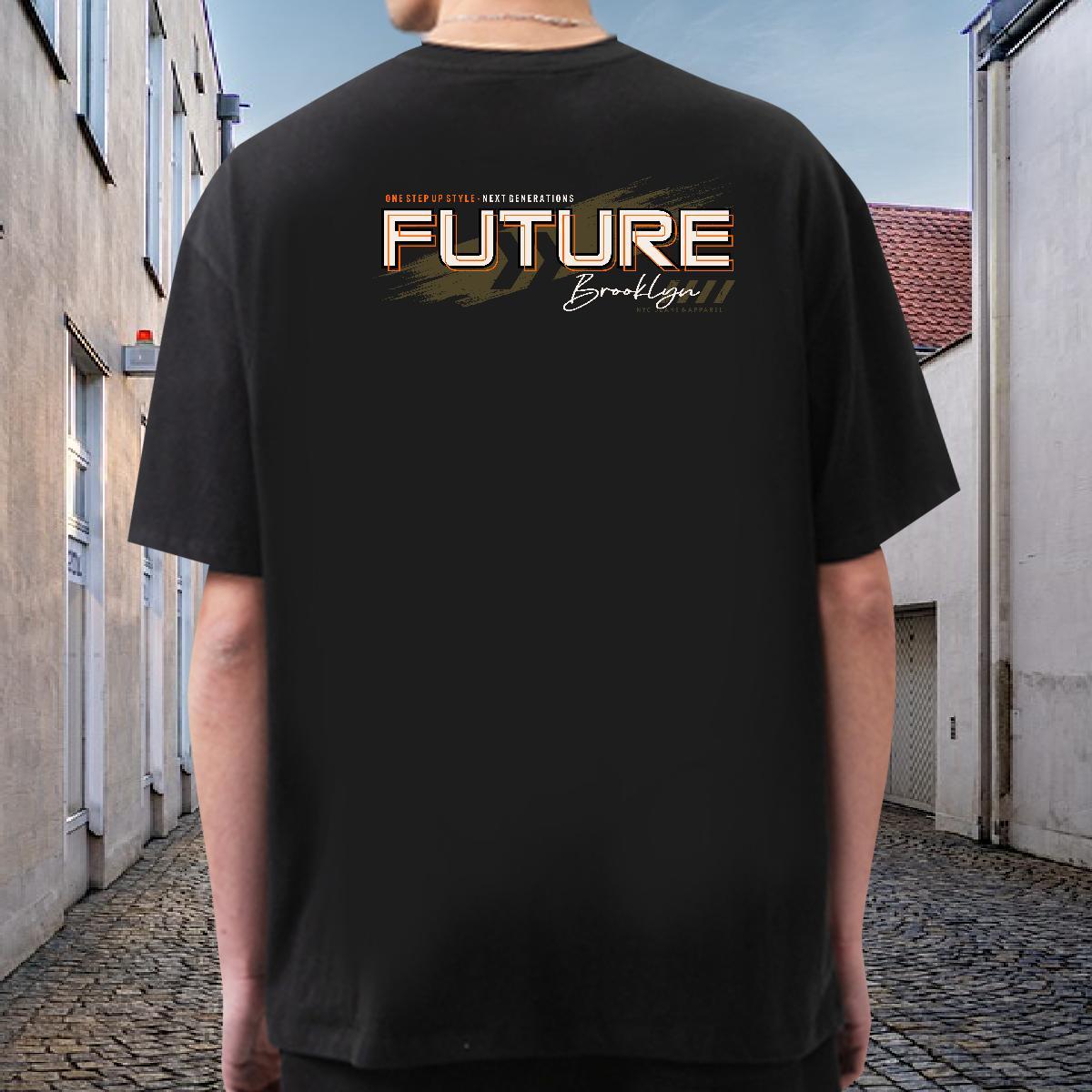 Classic T Shirt For Man letter Tops 230g Cotton Hip Hop Designer DIY Anime Crew Neck Breathable Men Tees