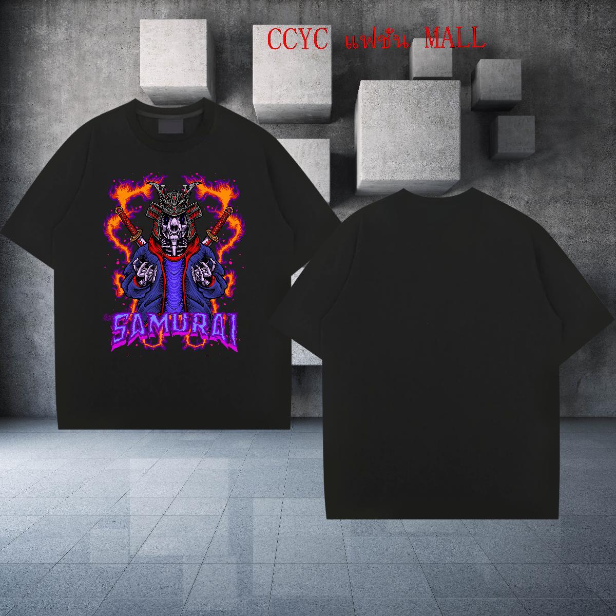 Custom Man T Shirts skull Tshirts 230g Cotton Street Wear Brand White Plus Size Breathable Short Sleeve Couples T Shirts