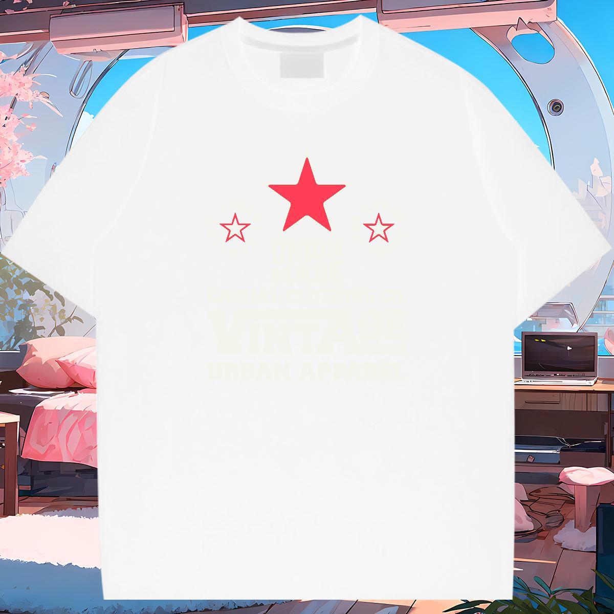 New Designer T-Shirts letter Polos 230g Cotton Casual Daily Wear Wholesale Custom Print Plus Size Short Sleeve Soft Tshirt for Man Woman