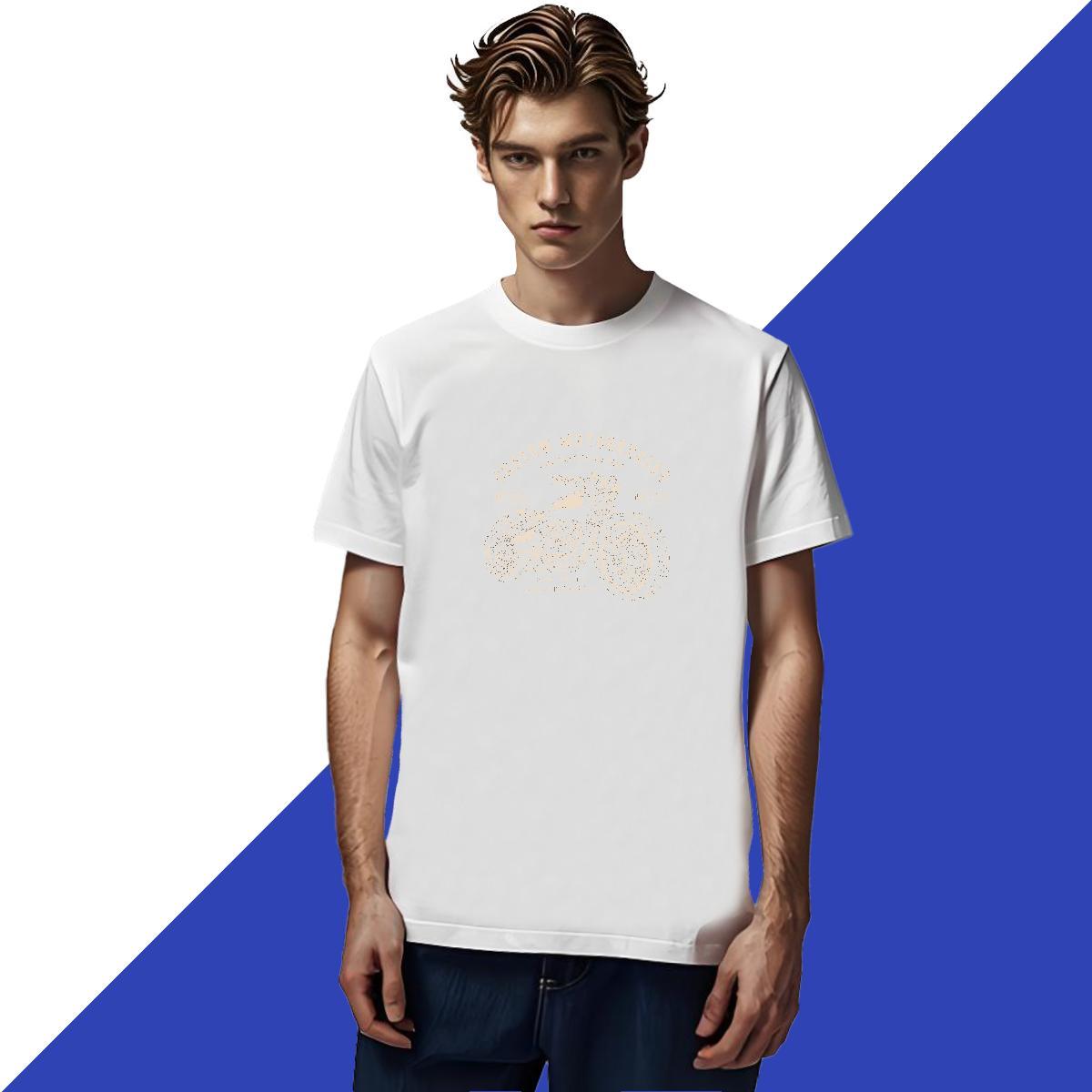 Fashion New T-Shirts Motorcycle Tshirts 230g Cotton Hip Hop Free Shipping Customized Short Sleeve Soft Tshirt for Man Woman