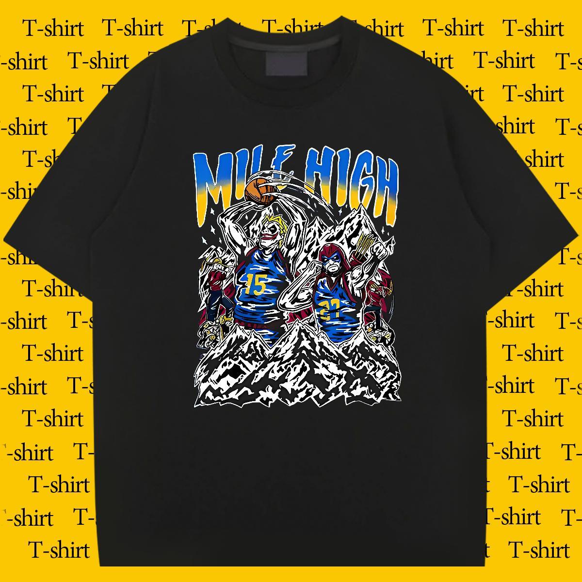 2024 DIY Man T Shirts skull Clothings 100% Cotton 230g High Street Hip Hop Comfortable DIY Logo Oversized Crew Neck Men Tshirts