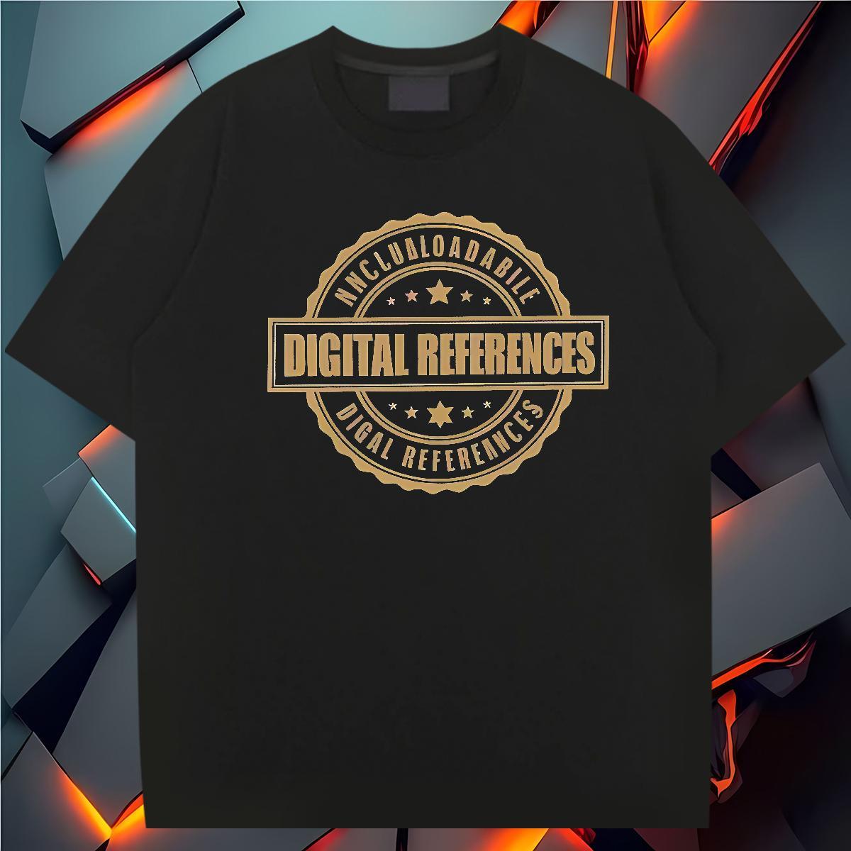 Classic T Shirt For Man letter Clothings 230g 100% Cotton Summer Casual Comfortable Customized Short Sleeve O-Neck Men Tees