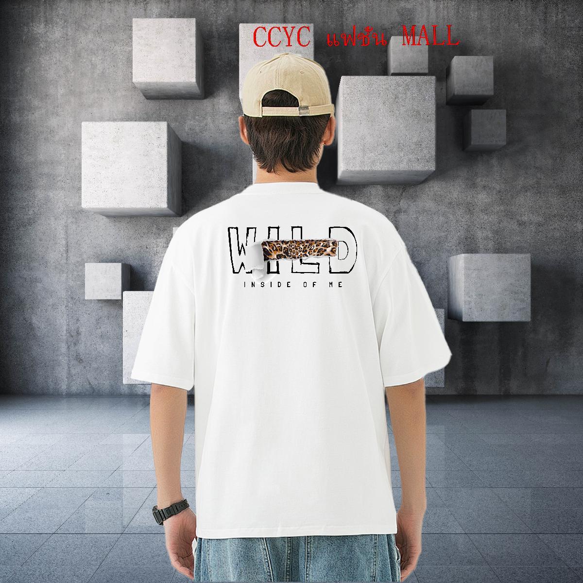 Free Shipping T-Shirts letter Tshirts 230g 100% Cotton Anime Printing Street Wholesale Cartoon Print Short Sleeve O-Neck Men Tshirts