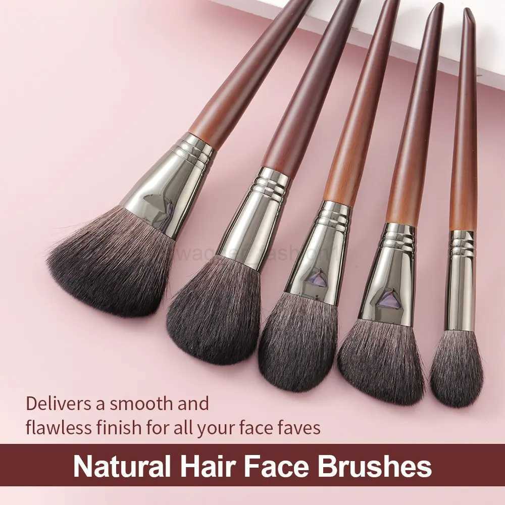 OVW Natural Makeup Brushes Set Eyeshadow Make Up Brush Goat Hair Kit for Makeup nabor kistey Blending pinceaux maquillageXJ240807