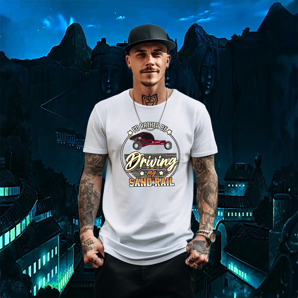 New Arrival T Shirt For Man car Polos 230g Cotton Casual Beach Comfortable Cartoon Printing L-4XL O-Neck Short Sleeve Tshirt for Man Woman