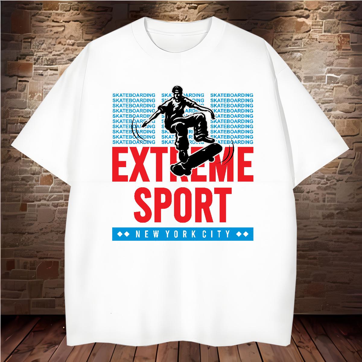 Brand T Shirt For Man XX-730-W 100% Cotton 230g Casual Breathable Crew Neck Tshirt for Man Woman Classic Asian Size Top Tees